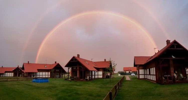 Kaszuby W Ostoja Bukowo - U Malgoski Domek 6 Z Widokiem Na Las I Internetem Borowy Mlyn Exterior foto